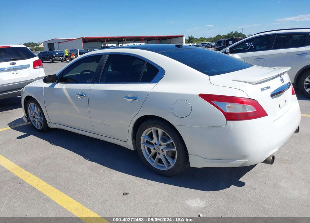2009 NISSAN MAXIMA 3.5 SV VIN: 1N4AA51E99C842720