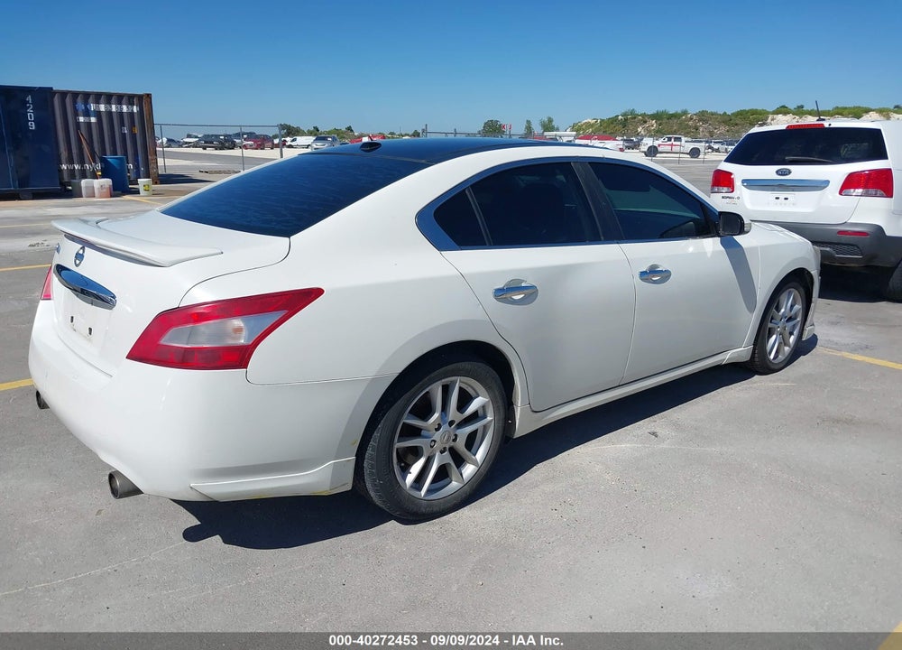 2009 NISSAN MAXIMA 3.5 SV VIN: 1N4AA51E99C842720