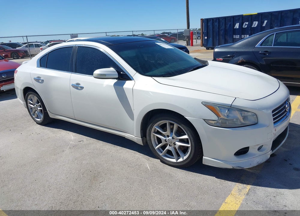 2009 NISSAN MAXIMA 3.5 SV VIN: 1N4AA51E99C842720