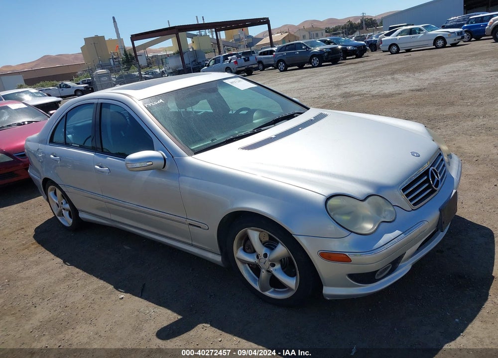 2006 MERCEDES-BENZ C 230 SPORT VIN: WDBRF52H26E022551