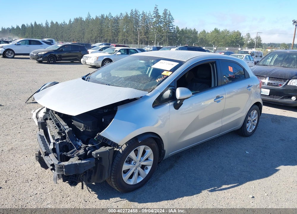 2013 KIA RIO EX VIN: KNADN5A37D6138482