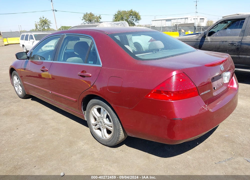 2006 HONDA ACCORD 2.4 EX VIN: 1HGCM56786A035487