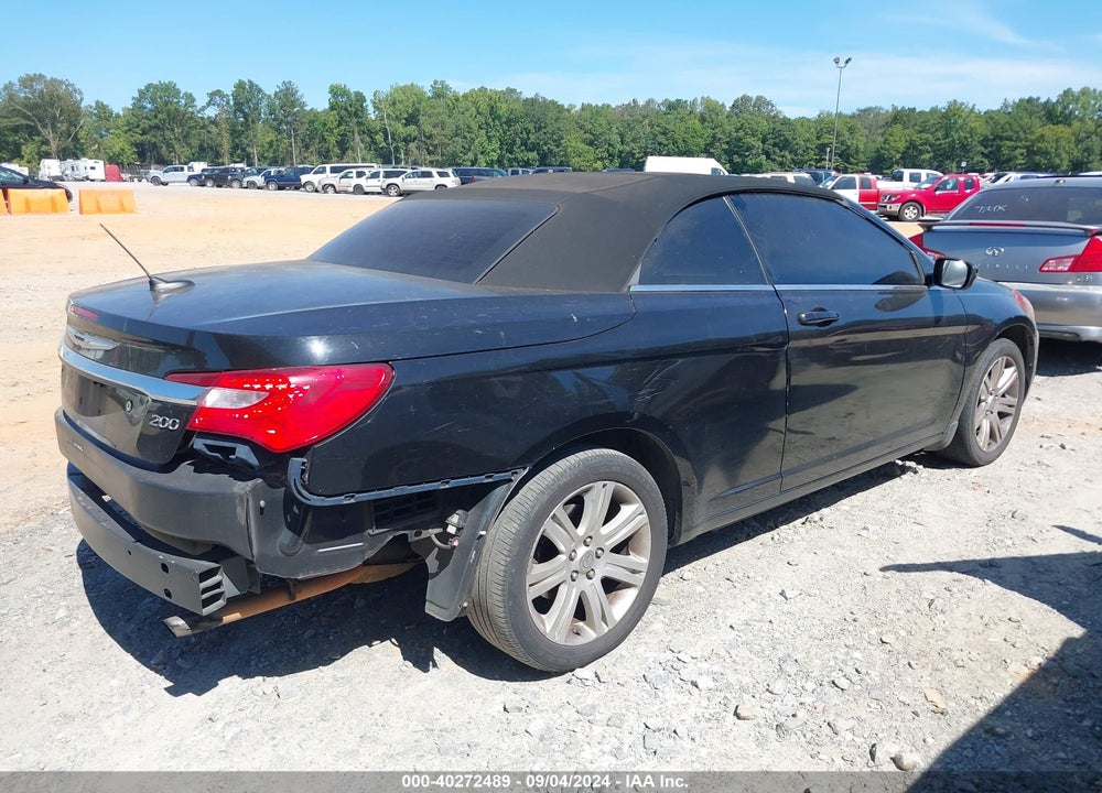 2014 CHRYSLER 200 TOURING VIN: 1C3BCBEB8EN127647