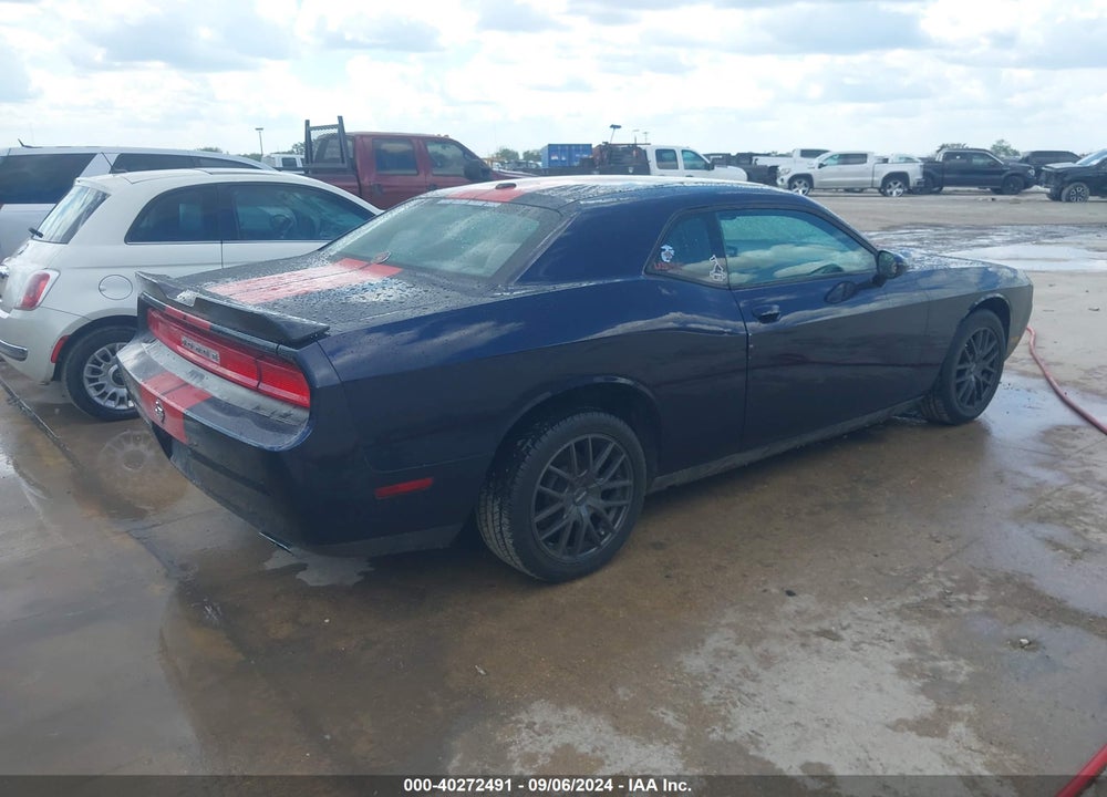 2012 DODGE CHALLENGER SXT VIN: 2C3CDYAGXCH186338