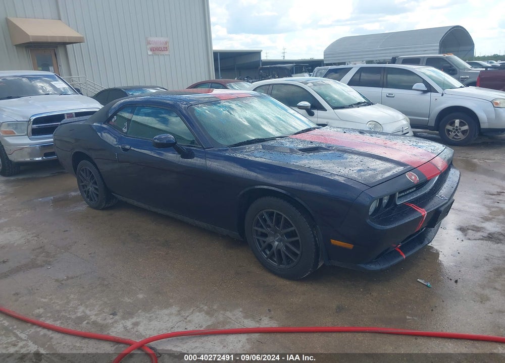 2012 DODGE CHALLENGER SXT VIN: 2C3CDYAGXCH186338