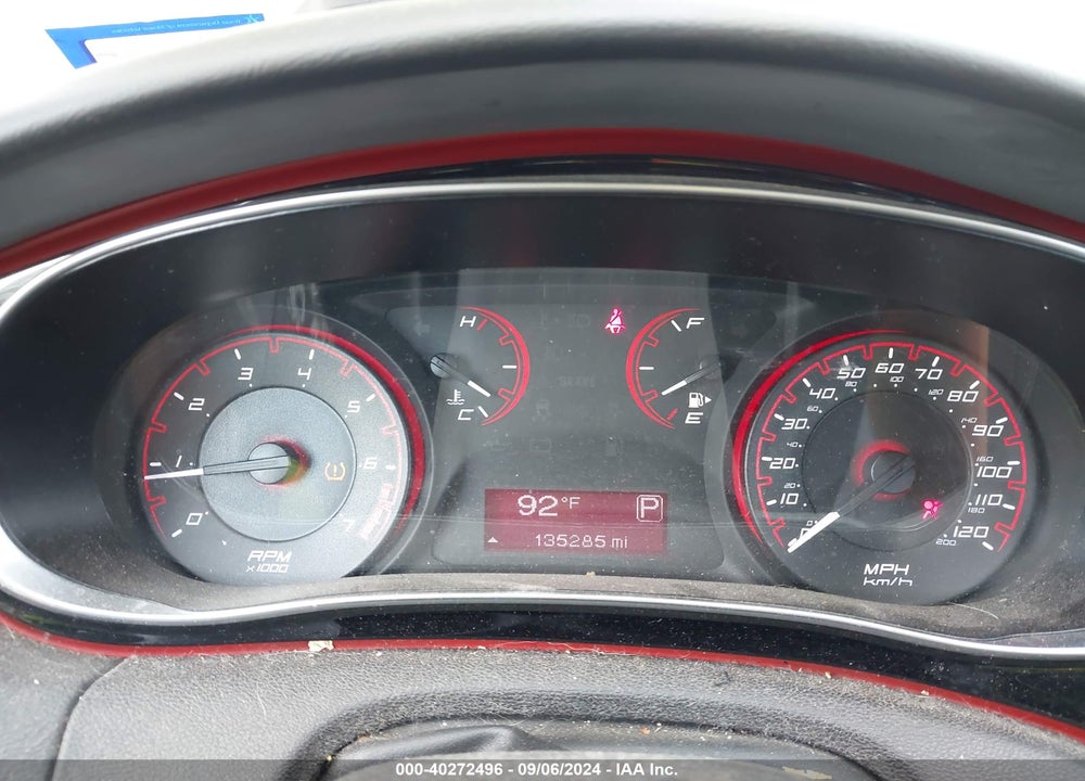 2014 DODGE DART SXT VIN: 1C3CDFBB7ED822270