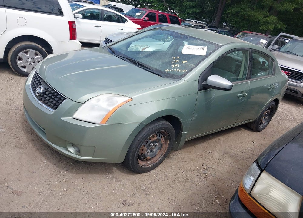 2008 NISSAN SENTRA 2.0S VIN: 3N1AB61E98L735766