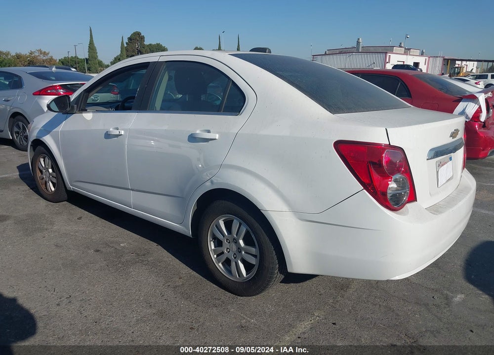 2015 CHEVROLET SONIC LT AUTO VIN: 1G1JC5SB3F4213347