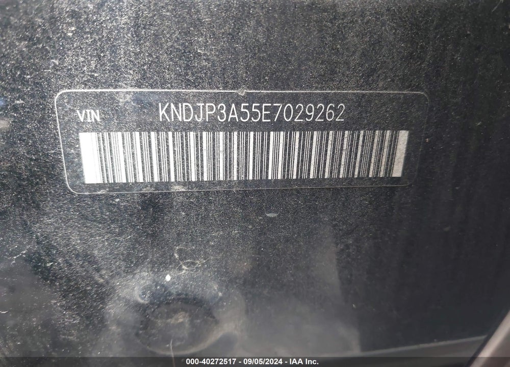 2014 KIA SOUL VIN: KNDJP3A55E7029262