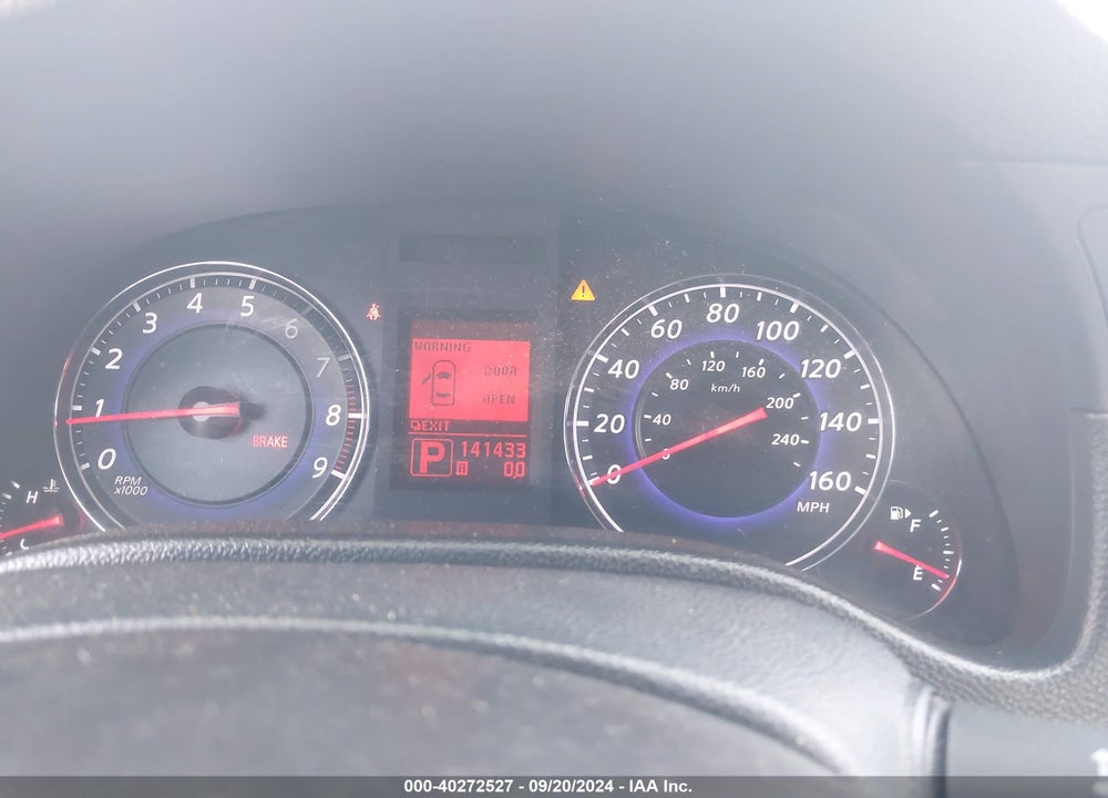 2009 INFINITI G37 JOURNEY VIN: JNKCV64E49M605831