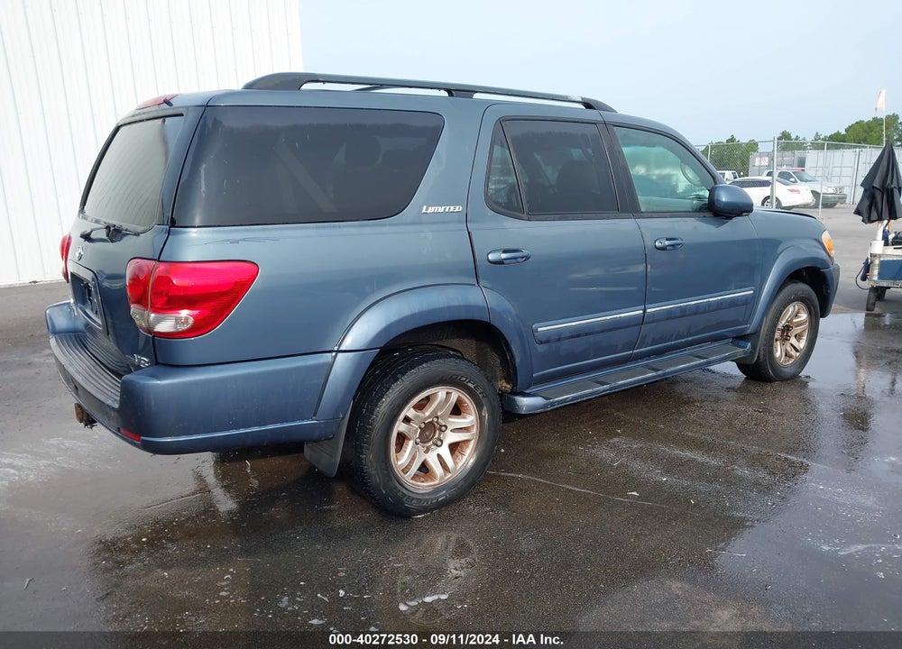 2006 TOYOTA SEQUOIA LIMITED V8 VIN: 5TDZT38A86S271858