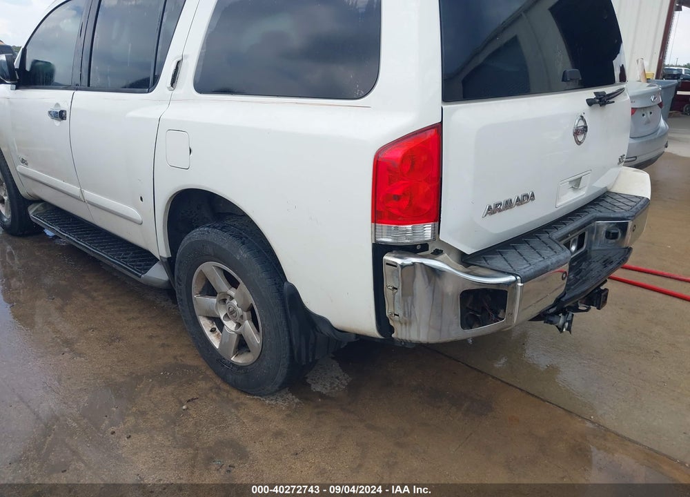 2007 NISSAN ARMADA SE VIN: 5N1AA08A97N710425