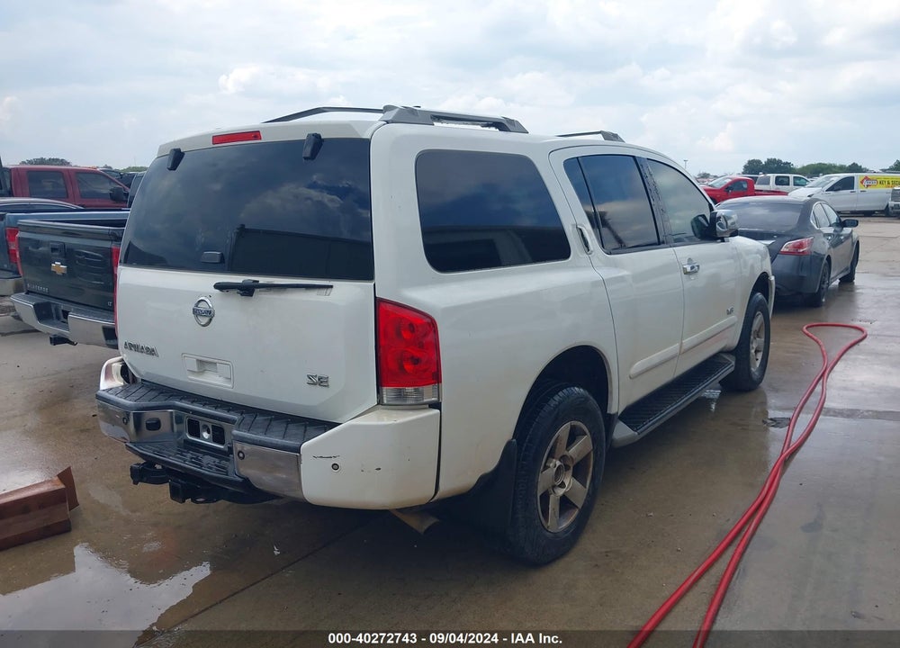2007 NISSAN ARMADA SE VIN: 5N1AA08A97N710425