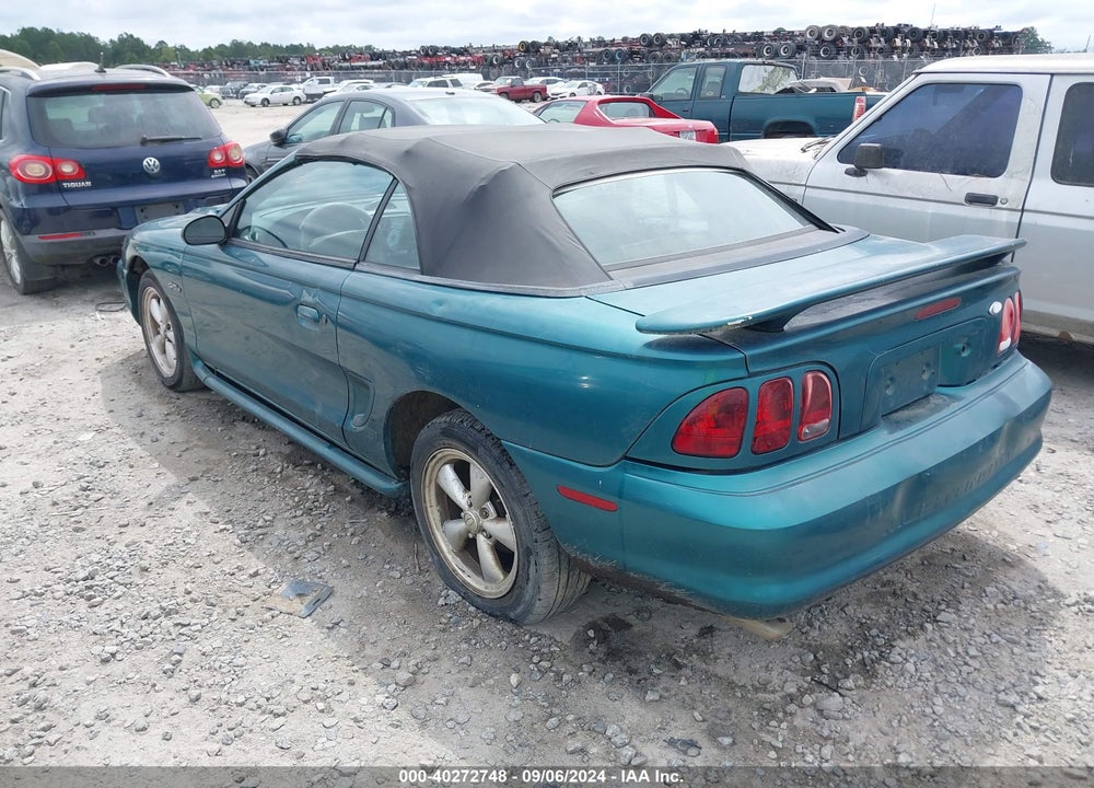 1996 FORD MUSTANG GT VIN: 1FALP45X6TF235905