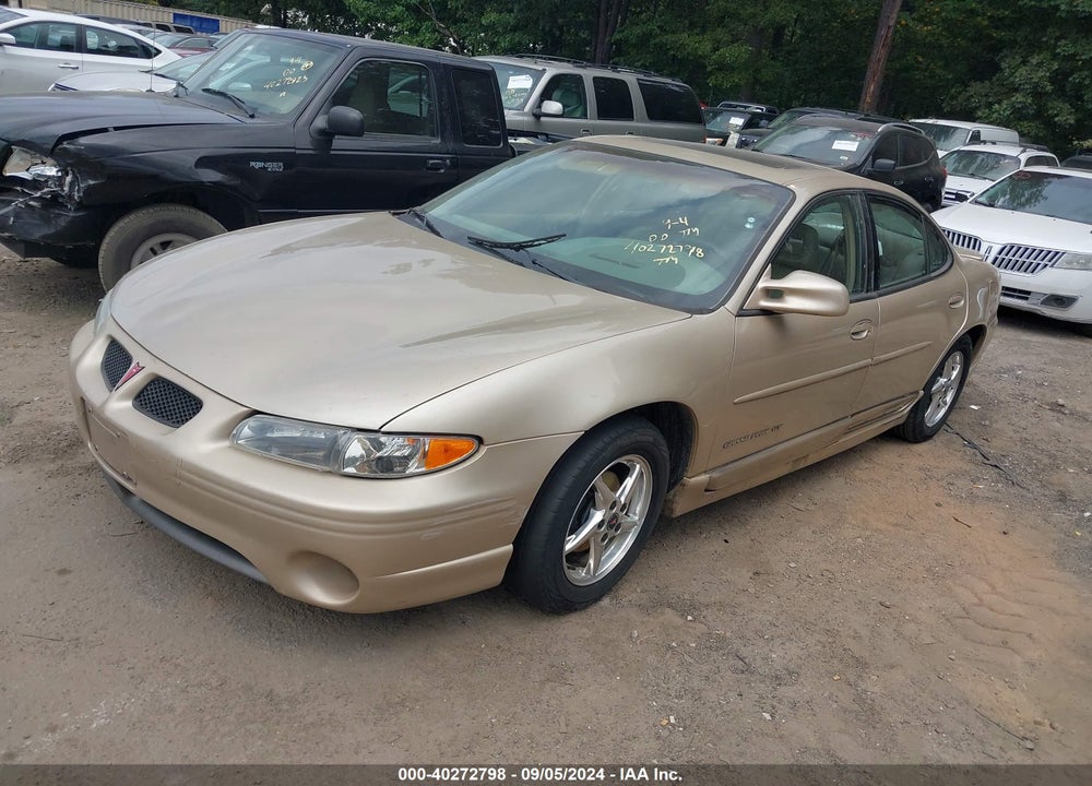 2002 PONTIAC GRAND PRIX GT VIN: 1G2WP52K42F256261