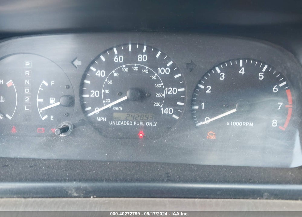 1999 TOYOTA CAMRY LE V6 VIN: JT2BF22K2X0156738