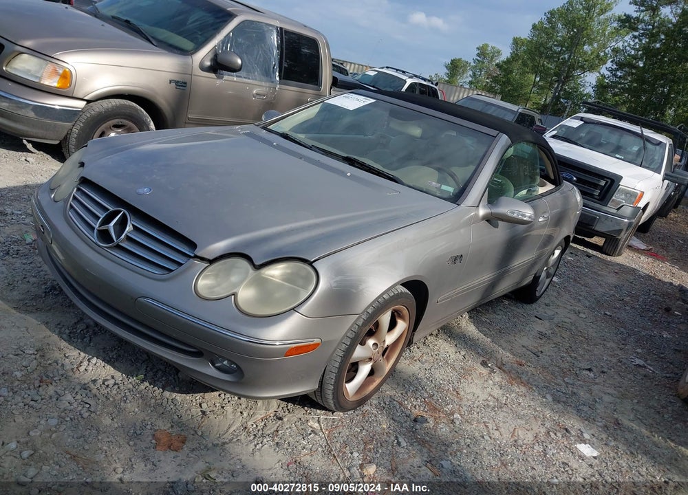 2005 MERCEDES-BENZ CLK 320 VIN: WDBTK65J45F160137