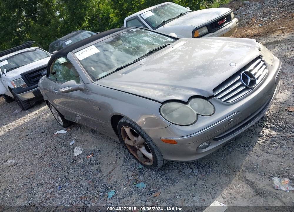 2005 MERCEDES-BENZ CLK 320 VIN: WDBTK65J45F160137