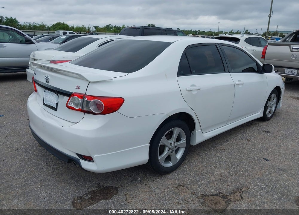 2011 TOYOTA COROLLA S VIN: 2T1BU4EE3BC632492