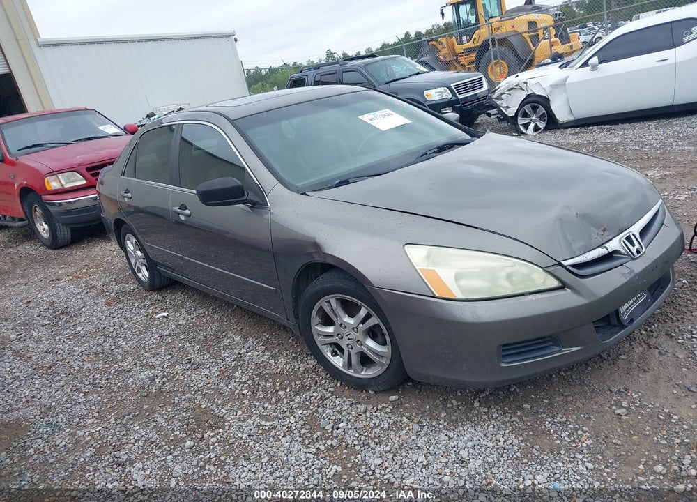 2007 HONDA ACCORD 2.4 EX VIN: 1HGCM56857A219263