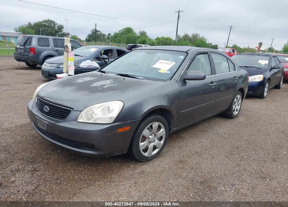 2007 KIA OPTIMA LX VIN: KNAGE123575103809