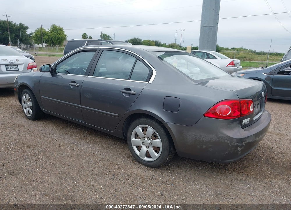 2007 KIA OPTIMA LX VIN: KNAGE123575103809