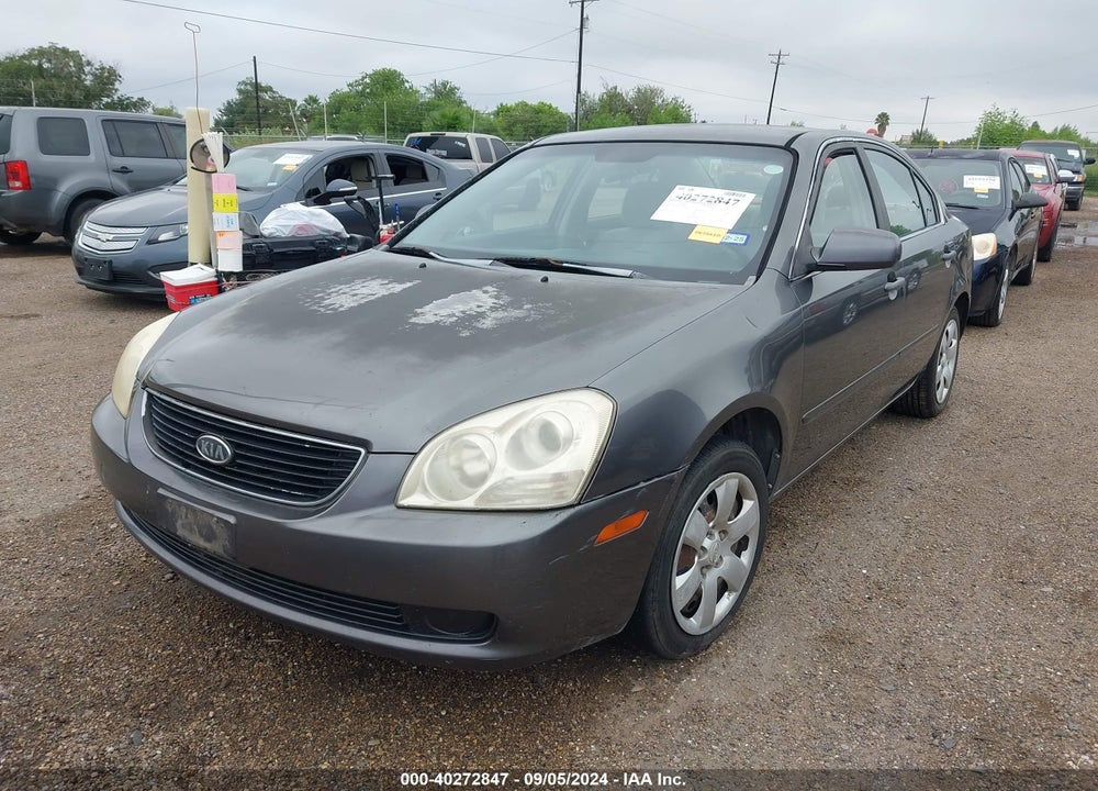 2007 KIA OPTIMA LX VIN: KNAGE123575103809