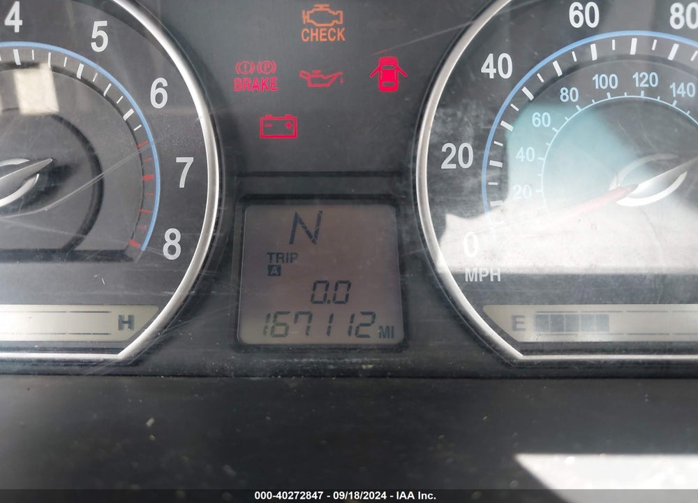 2007 KIA OPTIMA LX VIN: KNAGE123575103809
