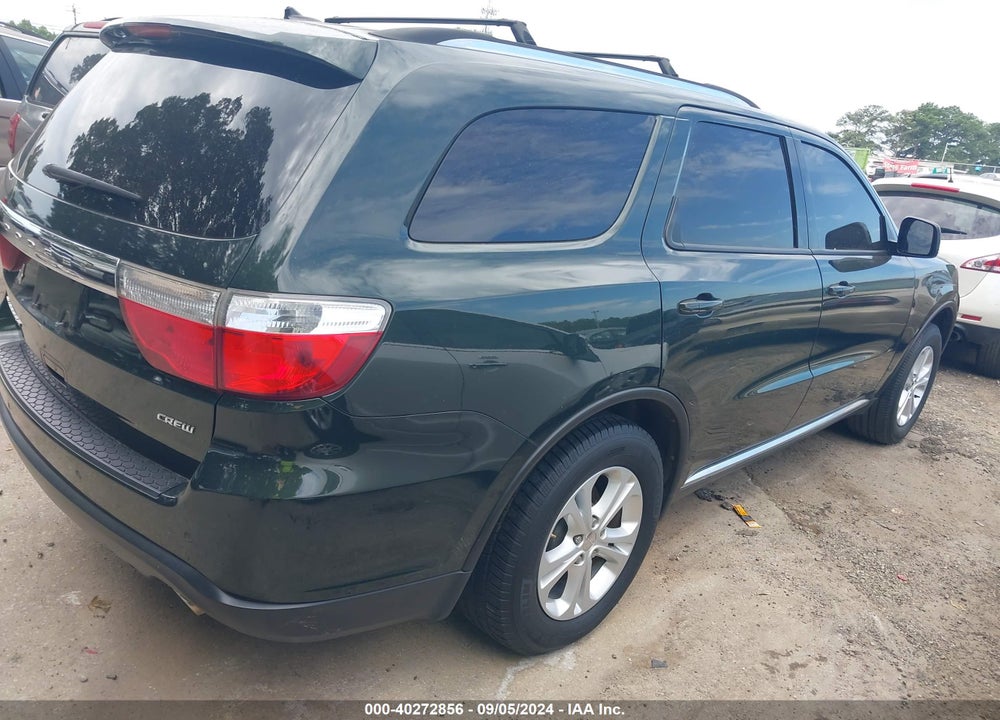 2011 DODGE DURANGO CREW VIN: 1D4RD4GG8BC660068