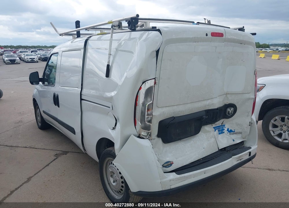 2022 RAM PROMASTER CITY CARGO VAN VIN: ZFBHRFAB7N6X87595