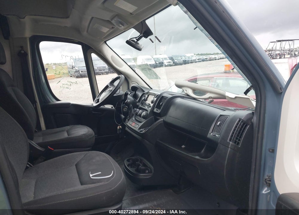 2019 RAM PROMASTER 2500 HIGH ROOF 159 WB VIN: 3C6TRVDG7KE519152