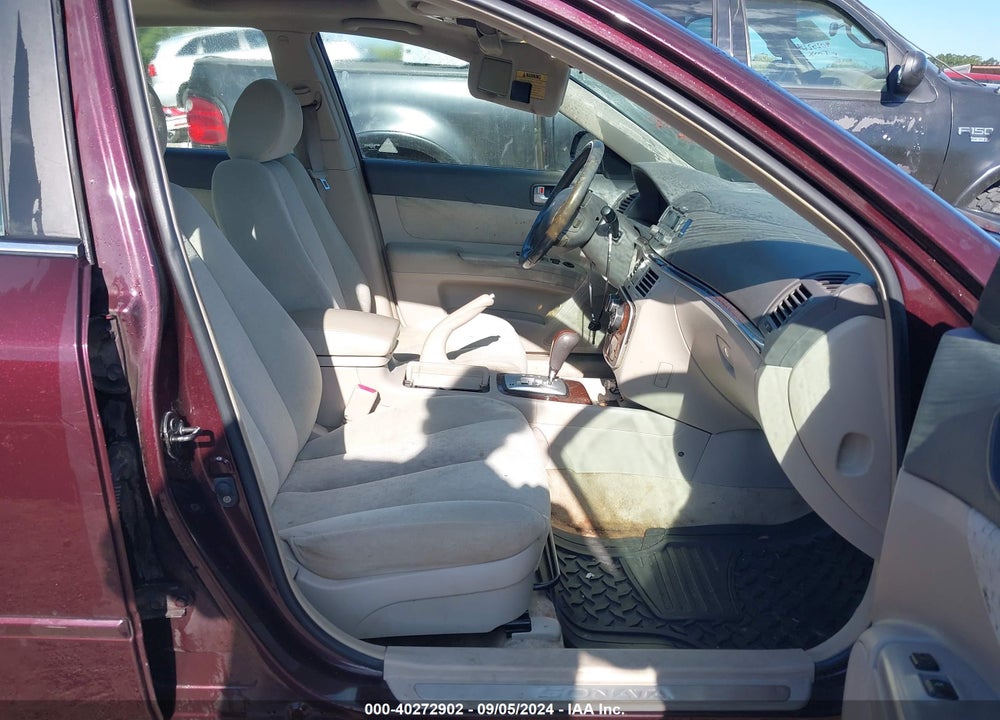 2006 HYUNDAI SONATA GLS V6/LX V6 VIN: 5NPEU46F56H054502