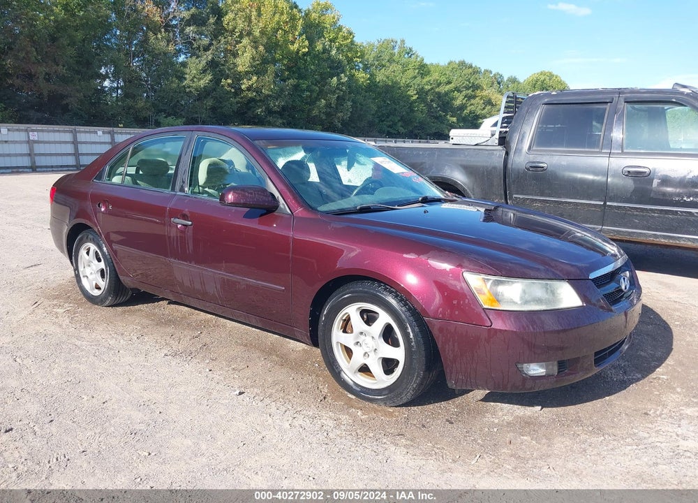 2006 HYUNDAI SONATA GLS V6/LX V6 VIN: 5NPEU46F56H054502