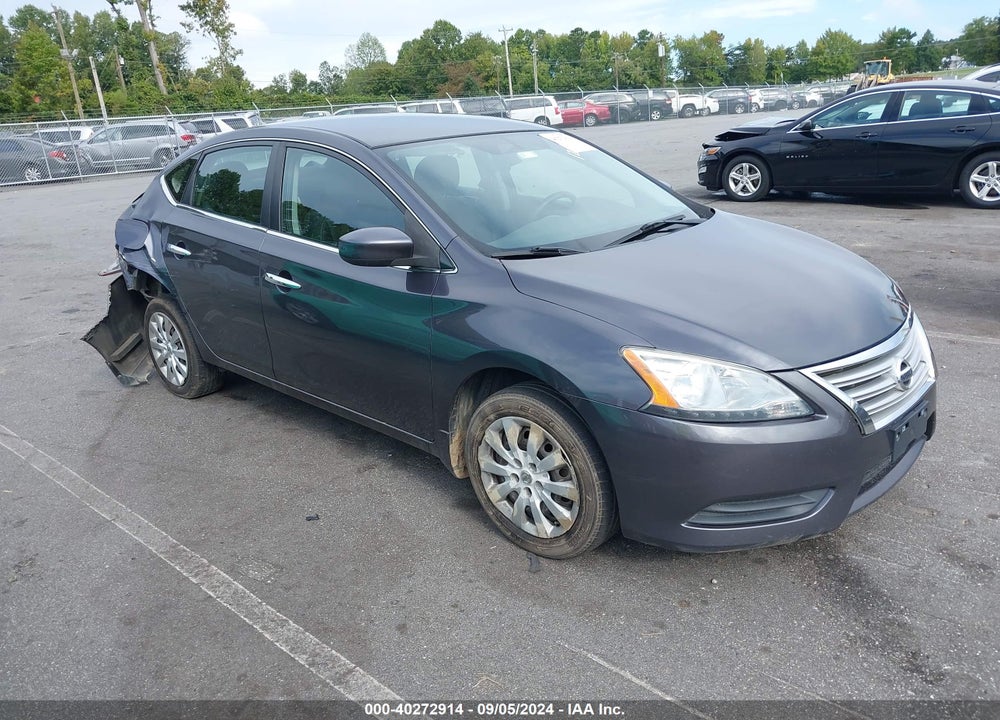 2014 NISSAN SENTRA S VIN: 3N1AB7AP6EL695651