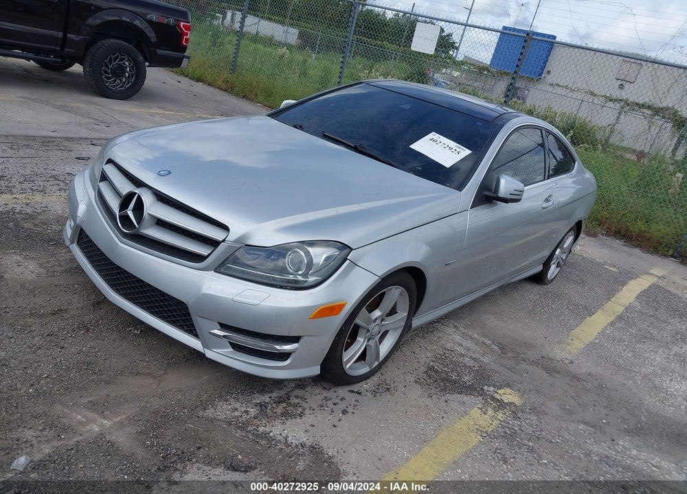 2012 MERCEDES-BENZ C 250 VIN: WDDGJ4HBXCF779519