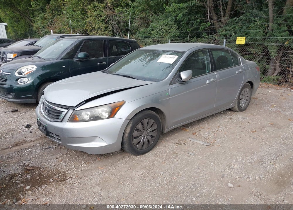 2010 HONDA ACCORD 2.4 LX VIN: 1HGCP2F38AA038529