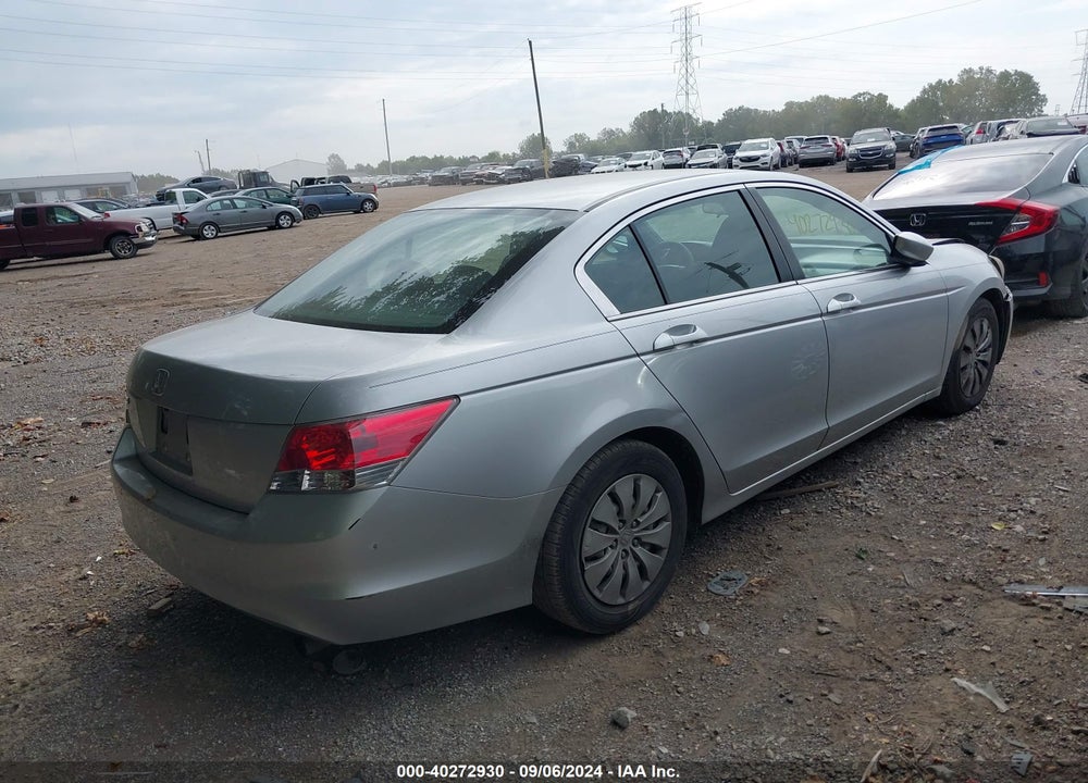 2010 HONDA ACCORD 2.4 LX VIN: 1HGCP2F38AA038529