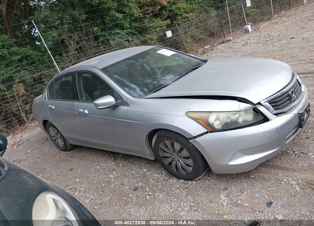 2010 HONDA ACCORD 2.4 LX VIN: 1HGCP2F38AA038529