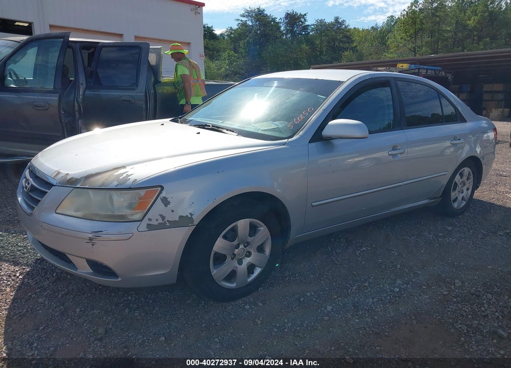 2009 HYUNDAI SONATA GLS VIN: 5NPET46C99H566650