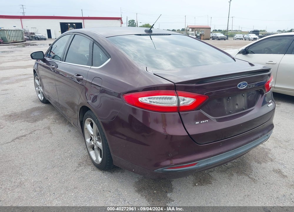 2013 FORD FUSION SE VIN: 3FA6P0HR0DR217892