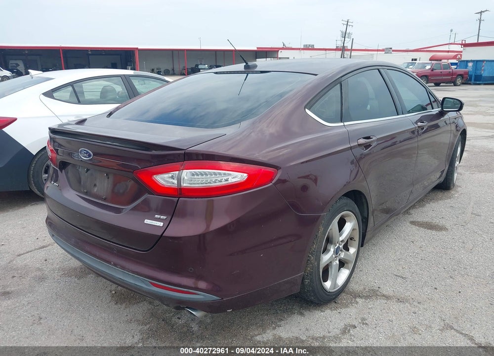 2013 FORD FUSION SE VIN: 3FA6P0HR0DR217892
