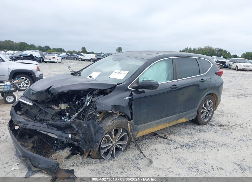 2021 HONDA CR-V HYBRID EX-L VIN: 7FART6H85ME036225