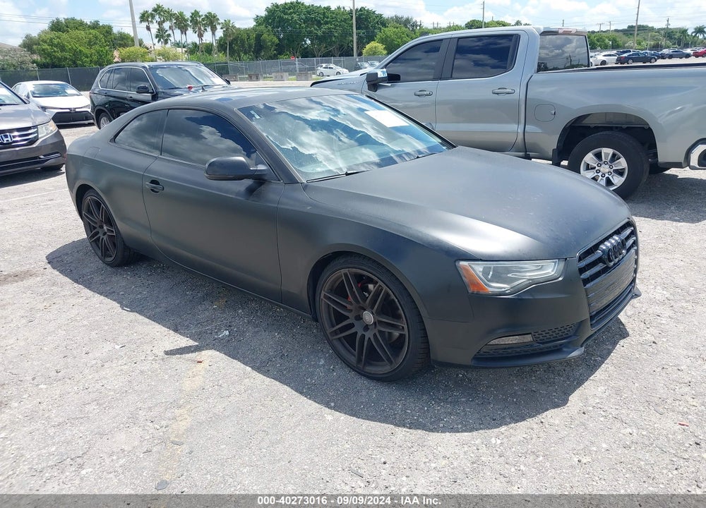 2013 AUDI A5 2.0T PREMIUM VIN: WAULFAFR4DA002130