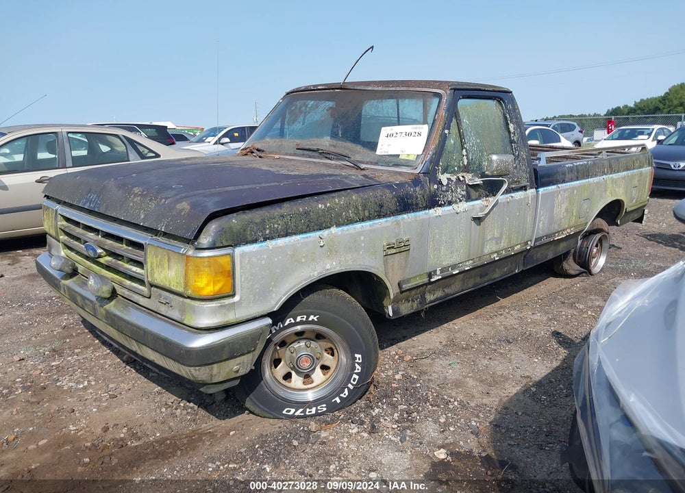 1989 FORD F150 VIN: 1FTEF15N7KNA79851