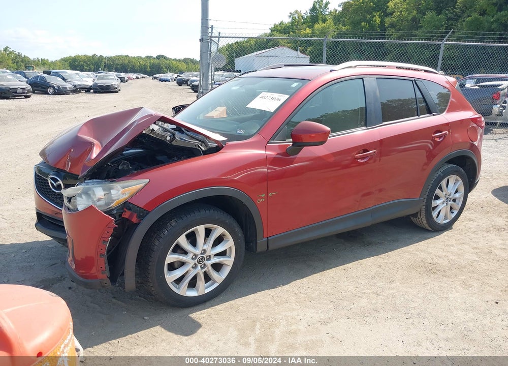 2013 MAZDA CX-5 GRAND TOURING VIN: JM3KE4DE1D0129966