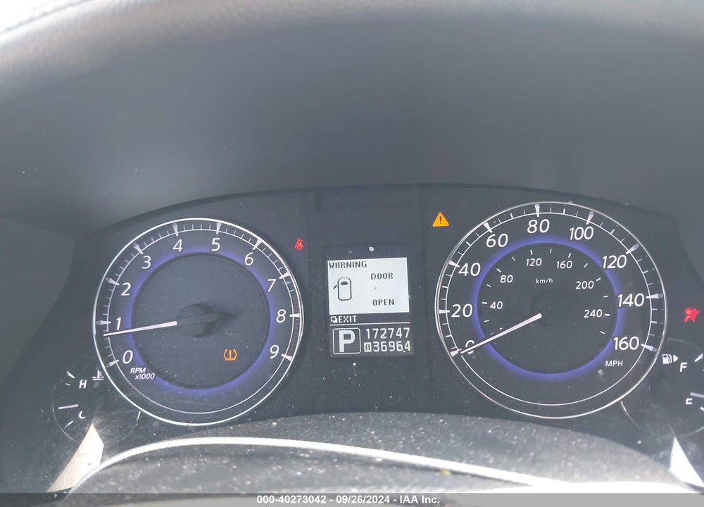 2012 INFINITI EX35 JOURNEY VIN: JN1AJ0HP7CM400091