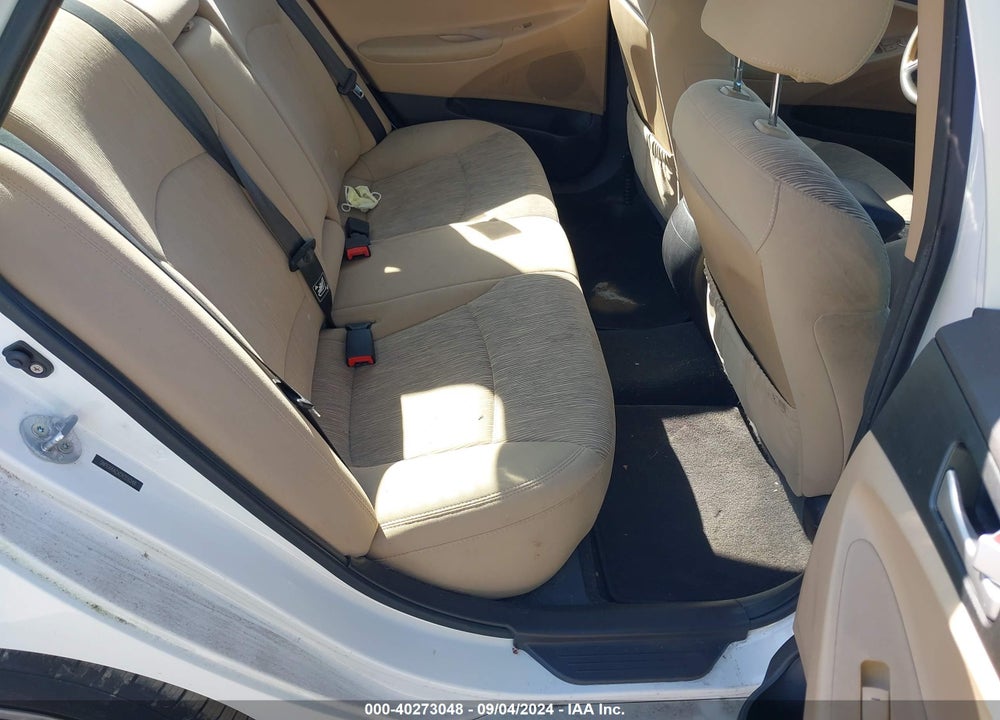 2012 HYUNDAI SONATA GLS VIN: 5NPEB4ACXCH359248