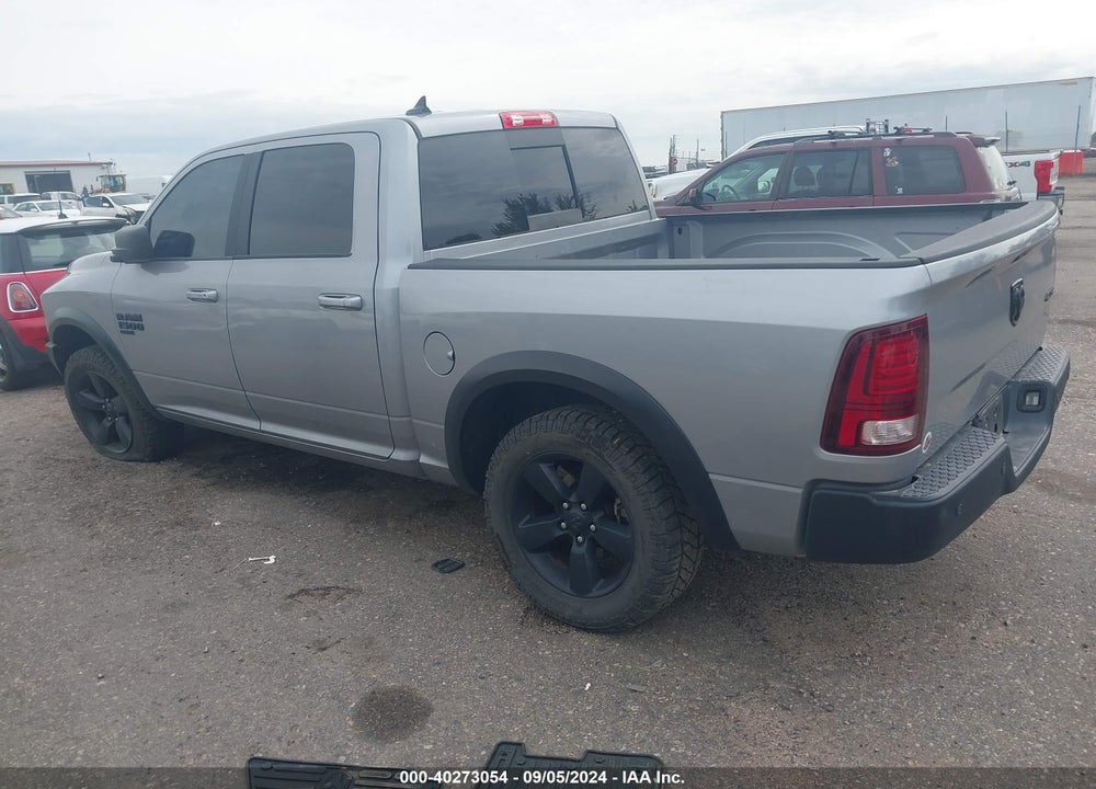 2019 RAM 1500 CLASSIC WARLOCK 4X4 5'7 BOX VIN: 1C6RR7LG0KS669480