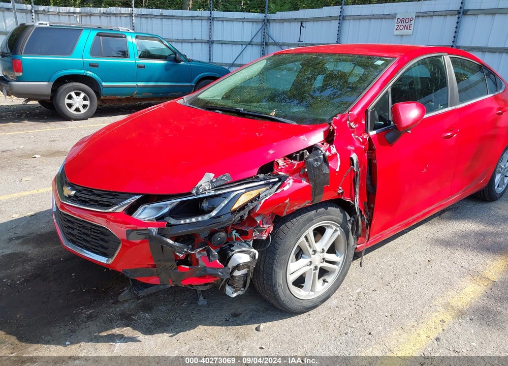 2017 CHEVROLET CRUZE LT AUTO VIN: 1G1BE5SM6H7164274