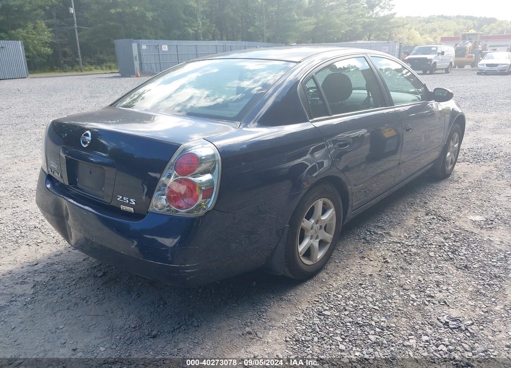 2006 NISSAN ALTIMA 2.5/2.5 S VIN: 1N4AL11D16N340634